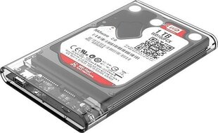 Kotelo Orico HDD 2,5 "+ USB 3.1 (10 Gb / s), USB-C (5 Gb / s) hinta ja tiedot | Komponenttien lisätarvikkeet | hobbyhall.fi