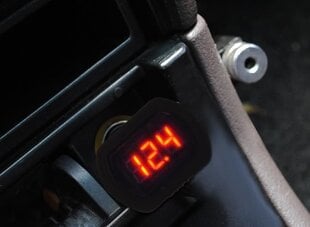 12V volttimittari hinta ja tiedot | Lisätarvikkeet autoiluun | hobbyhall.fi