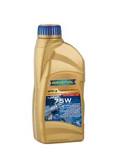 Vaihteistoöljy Ravenol MTF-3 75W, 1L hinta ja tiedot | Ravenol Autotuotteet | hobbyhall.fi