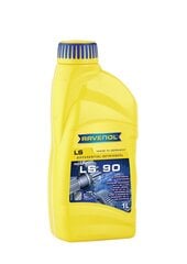 Vaihteistoöljy Ravenol Differential Getriebeoel LS 90, 1L hinta ja tiedot | Voiteluöljyt ja -nesteet | hobbyhall.fi