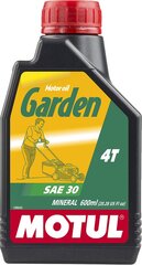 Öljy Motul Garden 4T SAE 30, 600 ml hinta ja tiedot | Voiteluöljyt ja -nesteet | hobbyhall.fi