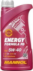 MANNOL Energy Formula PD 5W-40 API SN/SM/CF Motorenöl, 1 L hinta ja tiedot | Moottoriöljyt | hobbyhall.fi