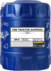 MANNOL Traktor Superoil API CD Motorenöl, 20 Liter hinta ja tiedot | Mannol Autotuotteet | hobbyhall.fi