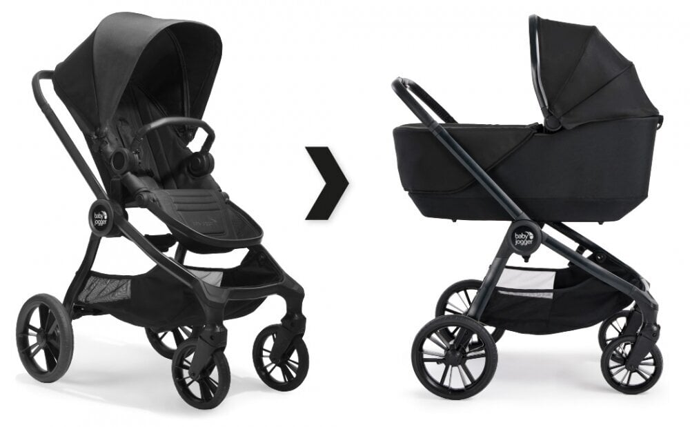 Yhdistelmärattaat Baby Jogger 2in1 City Sights, Black hinta ja tiedot | Vaunut ja rattaat | hobbyhall.fi