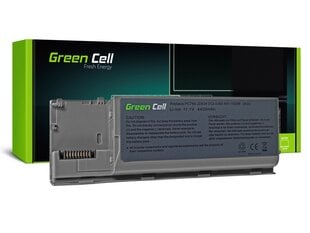 Green Cell Laptop Battery for Dell Latitude D620 D620 ATG D630 D630 ATG D630N D631 Precision M2300 hinta ja tiedot | Kannettavien tietokoneiden akut | hobbyhall.fi