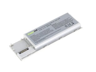 Green Cell Laptop Battery for Dell Latitude D620 D620 ATG D630 D630 ATG D630N D631 Precision M2300 hinta ja tiedot | Kannettavien tietokoneiden akut | hobbyhall.fi