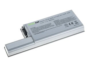 Green Cell Laptop Battery for Dell Latitude D531 D531N D820 D830 PP04X Precision M65 M4300 hinta ja tiedot | Kannettavien tietokoneiden akut | hobbyhall.fi