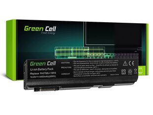 Green Cell Laptop Battery for Toshiba DynaBook Satellite L35 L40 L45 K40 B550 Tecra M11 A11 S11 S500 hinta ja tiedot | Kannettavien tietokoneiden akut | hobbyhall.fi