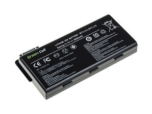 Green Cell Laptop Battery for MSI A6000 CR500 CR600 CR700 CX500 CX600 hinta ja tiedot | Kannettavien tietokoneiden akut | hobbyhall.fi