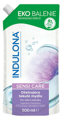Nestesaippua Indulona Sensi Care Liquid Soap Refill, 500 ml hinta ja tiedot | Saippuat | hobbyhall.fi
