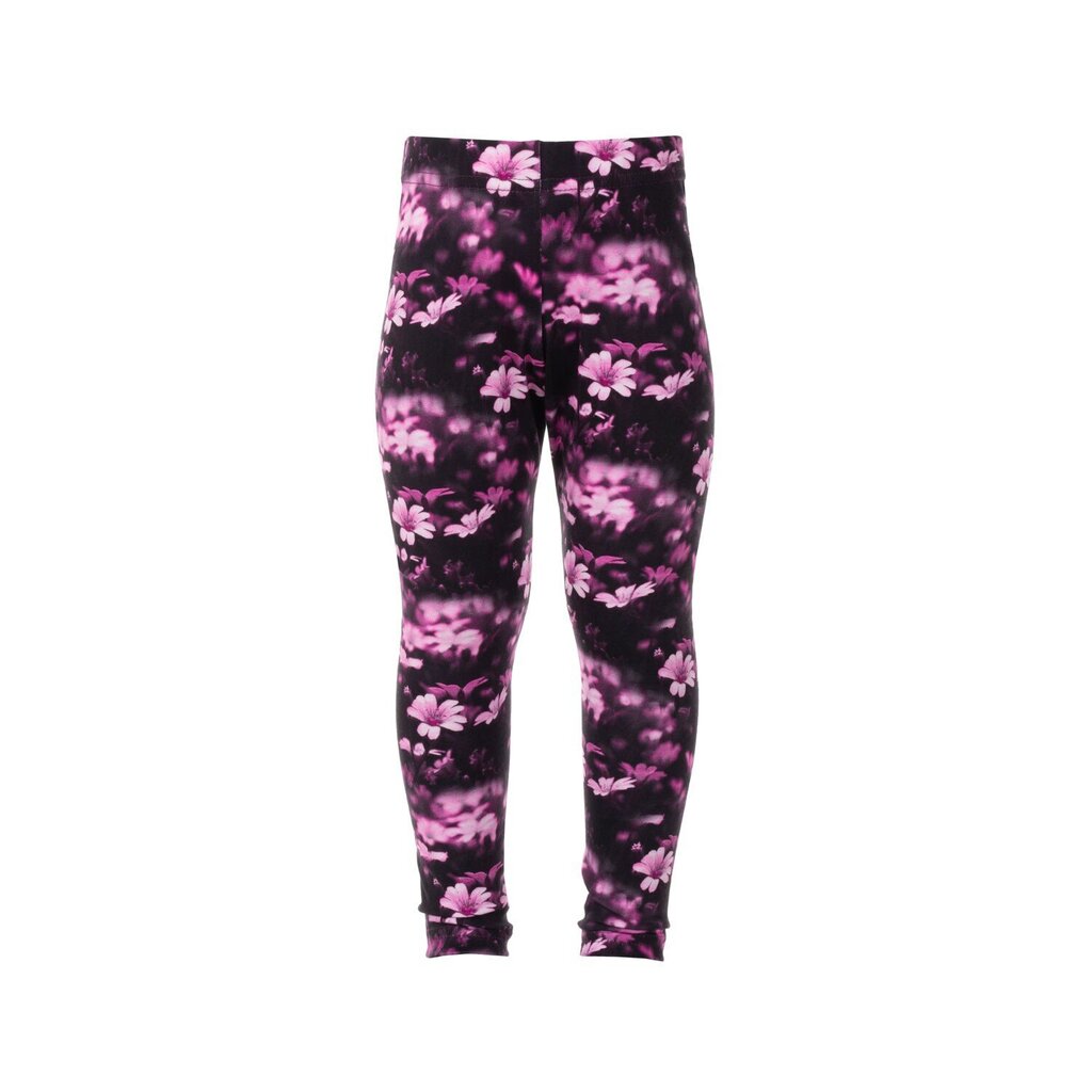 Lenne lasten leggingsit Tracy 24611*3810, musta/vaaleanpunainen 4741593529801 hinta ja tiedot | Tyttöjen leggingsit ja housut | hobbyhall.fi