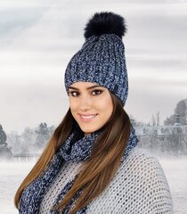 Kamea naisten hattu WEZYR*05, laivastonsininen 5903246770551 hinta ja tiedot | Naisten päähineet | hobbyhall.fi