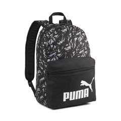 Puma reppu Phase AOP 079948*07, musta harmaa hinta ja tiedot | Urheilukassit ja reput | hobbyhall.fi