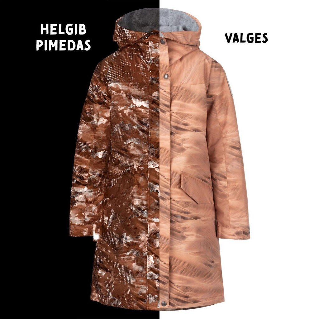 Lenne lasten parka-takki 45g Maria 24265*3490, beige 4741593527142 hinta ja tiedot | Tyttöjen takit | hobbyhall.fi