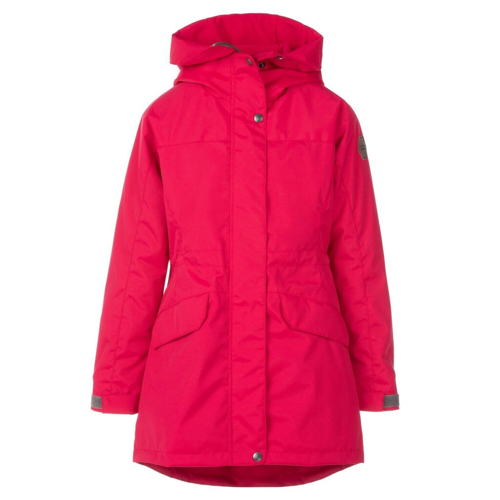 Lenne lasten parka 45g Piia 24266*186, karmiininpunainen 4741593527432 hinta ja tiedot | Tyttöjen takit | hobbyhall.fi