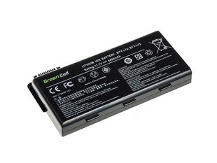 Green Cell Laptop Battery for MSI A6000 CR500 CR600 CR700 CX500 CX600 hinta ja tiedot | Kannettavien tietokoneiden akut | hobbyhall.fi