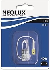 Auton polttimo Neolux H3, 55W hinta ja tiedot | Neolux Autotuotteet | hobbyhall.fi