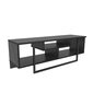 TV-taso, Asir, 120x35,2x40,2 cm, musta hinta ja tiedot | TV-tasot | hobbyhall.fi