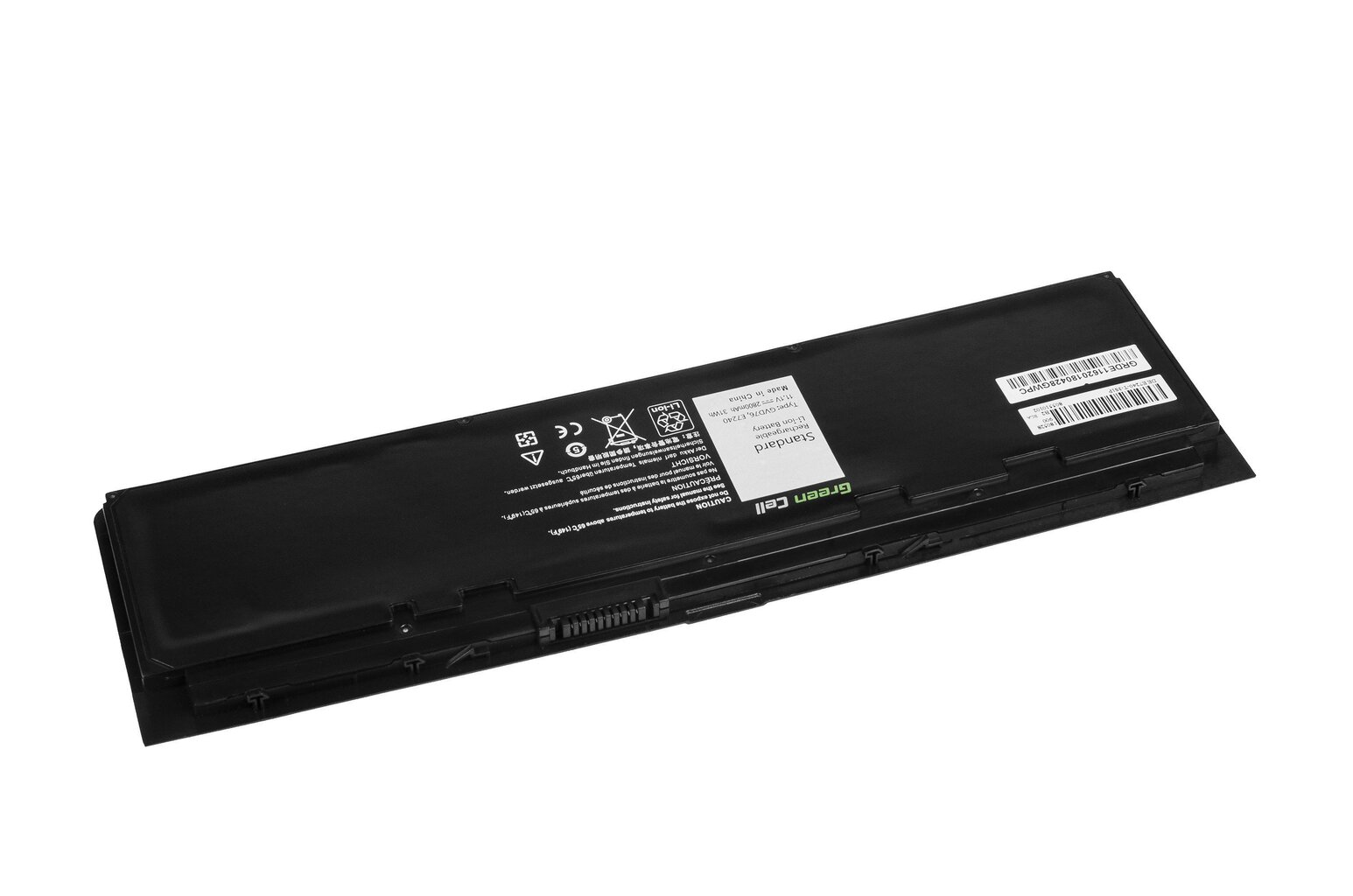 Green Cell Laptop Battery WD52H GVD76 Dell Latitude E7240 E7250 hinta ja tiedot | Kannettavien tietokoneiden akut | hobbyhall.fi