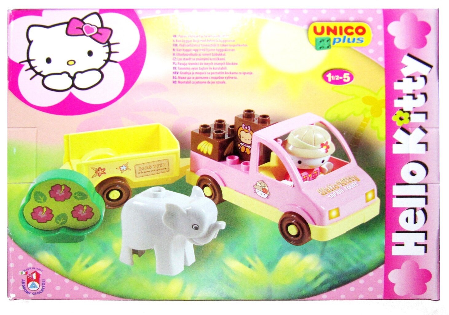 Hello Kitty Mini Safari, 7 osaa hinta ja tiedot | LEGOT ja rakennuslelut | hobbyhall.fi