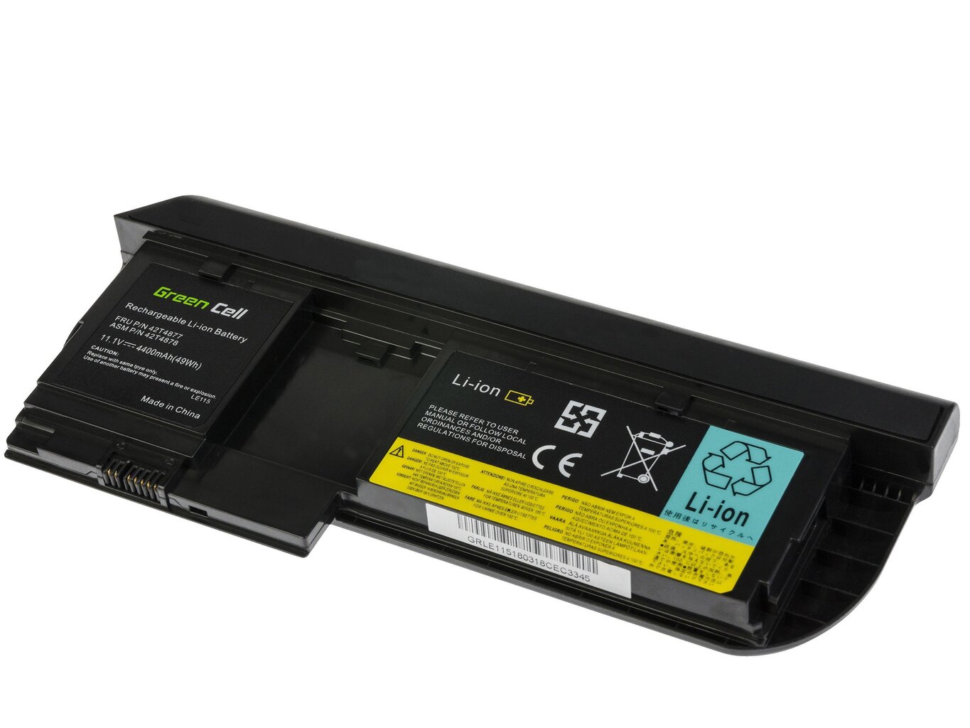 Green Cell Laptop Battery for Lenovo ThinkPad X220 X220I X220T X230I X230T hinta ja tiedot | Kannettavien tietokoneiden akut | hobbyhall.fi