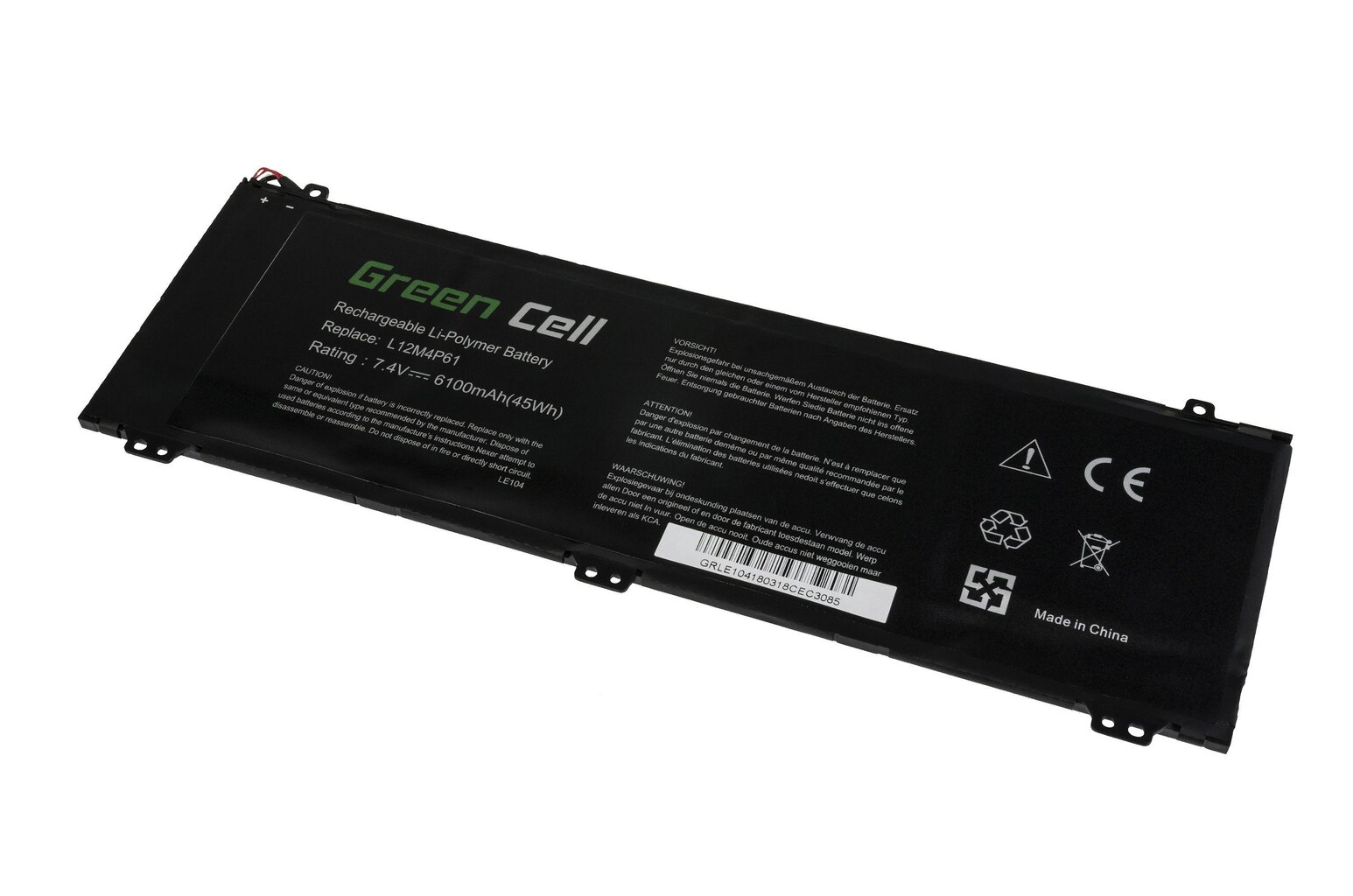 Green Cell Laptop Battery for Lenovo IdeaPad U330 U330p U330t hinta ja tiedot | Kannettavien tietokoneiden akut | hobbyhall.fi