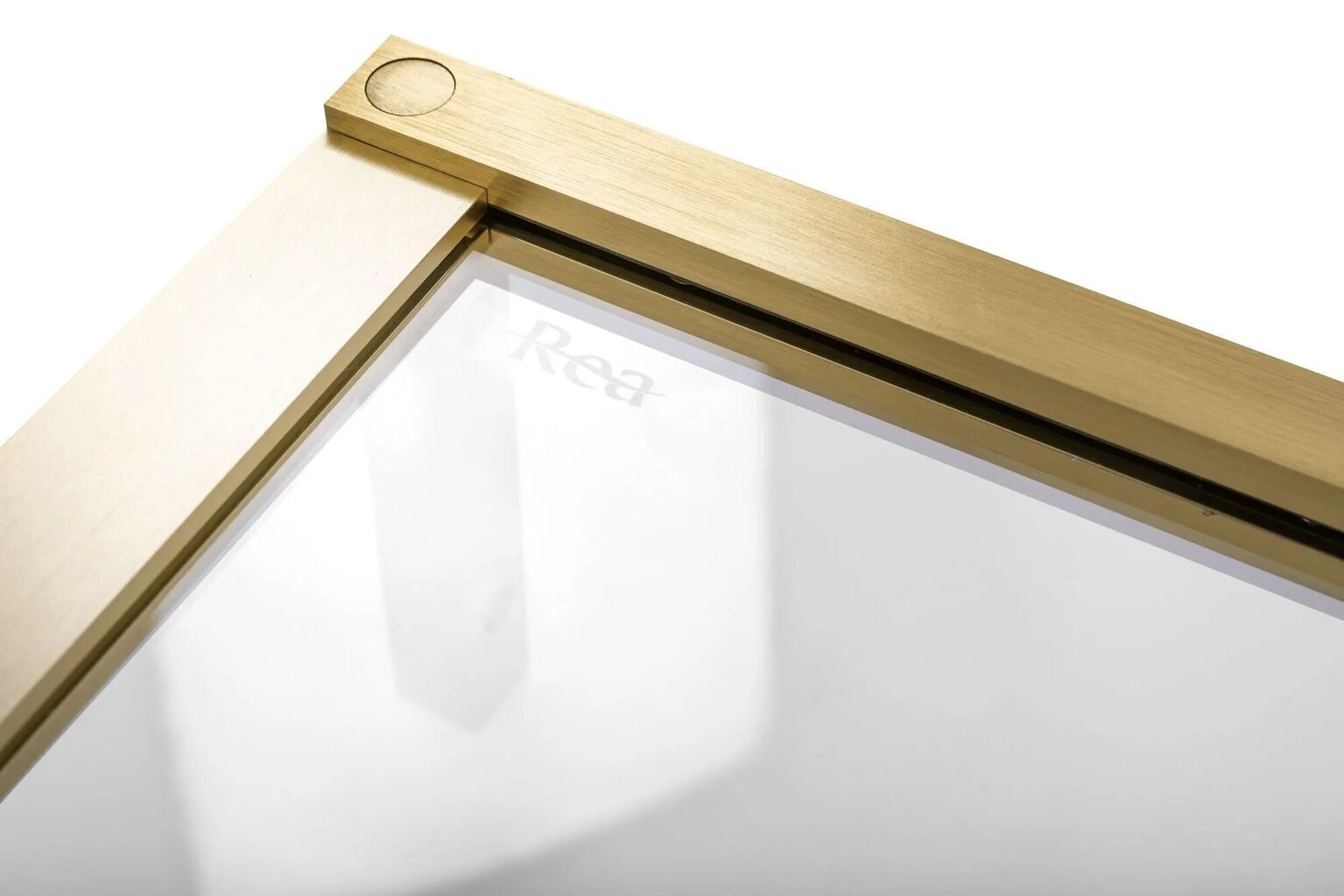 Suihkukaappi REA Hugo Gold Brushed, 90x80.90 cm hinta ja tiedot | Suihkukaapit ja suihkunurkat | hobbyhall.fi