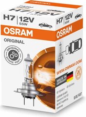 Hehkulamppu Osram H7 12V 55W PX26d hinta ja tiedot | Osram Autotuotteet | hobbyhall.fi