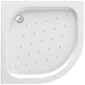 Puolipyöreä suihkukaappi Deante Funkia altaalla 80x80, 90x90 cm, mattamusta hinta ja tiedot | Suihkukaapit ja suihkunurkat | hobbyhall.fi
