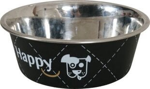 Zolux Inox Happy kulho, 2,65 l, musta hinta ja tiedot | Zolux Koirat | hobbyhall.fi