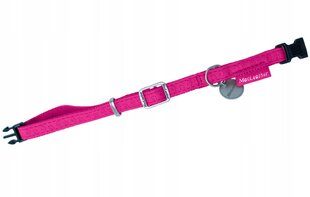 Zolux Mac Leather koiran kaulapanta, 20 mm, pinkki hinta ja tiedot | Koiran valjaat ja kaulapannat | hobbyhall.fi