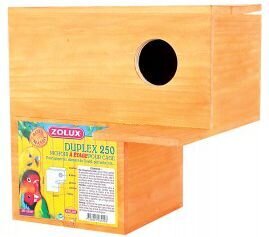 Pesälaatikko Zolux Duplex 250, ruskea hinta ja tiedot | Zolux Linnut | hobbyhall.fi