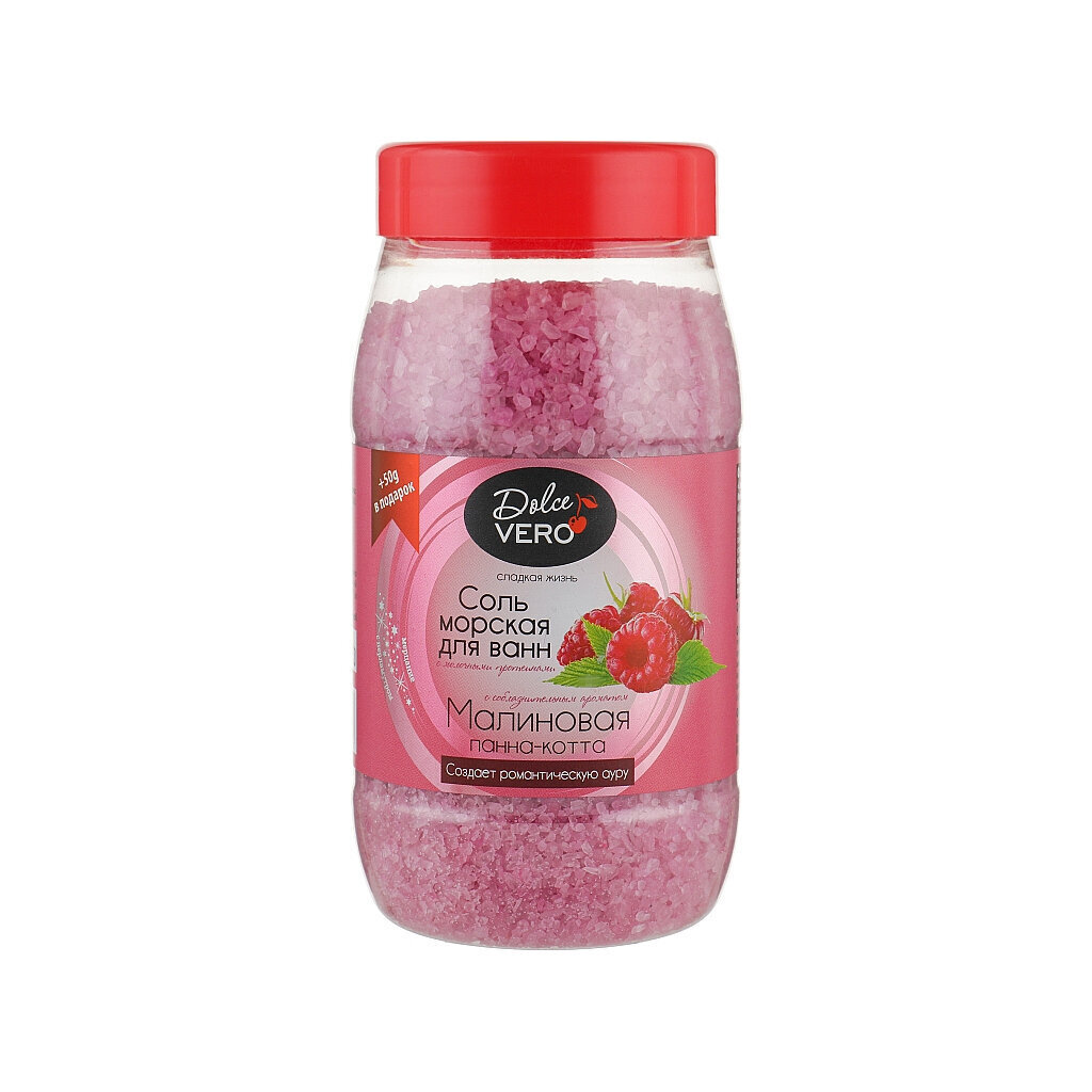 Kylpysuola Dolce Vero Crimson Panna Cotta, 550 g hinta ja tiedot | Suihkusaippuat ja suihkugeelit | hobbyhall.fi