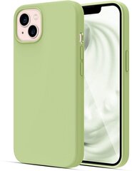 Evelatus Liquid Silicone iPhone 13, vihreä hinta ja tiedot | Puhelimen kuoret ja kotelot | hobbyhall.fi