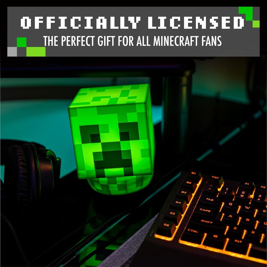 Paladone Minecraft Creeper Sway valaisin hinta ja tiedot | Pöytävalaisimet | hobbyhall.fi