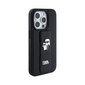 KARL LAGERFELD KC Pin iPhone 14 Pro Max, 6,7", Musta hinta ja tiedot | Puhelimen kuoret ja kotelot | hobbyhall.fi