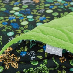 CebaBaby peitto- ja tyynysetti Gecko, 75x100, 2 osaa hinta ja tiedot | Vuodevaatteet lapsille | hobbyhall.fi