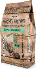 Wiejska Zagroda su kalakutiena ir triušiena, 9 kg hinta ja tiedot | Koiran kuivaruoka | hobbyhall.fi