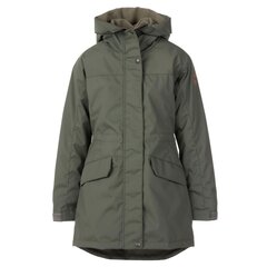 Lenne lasten parka 45g Piia 24266*330, oliivi 4741593527678 hinta ja tiedot | Tyttöjen takit | hobbyhall.fi