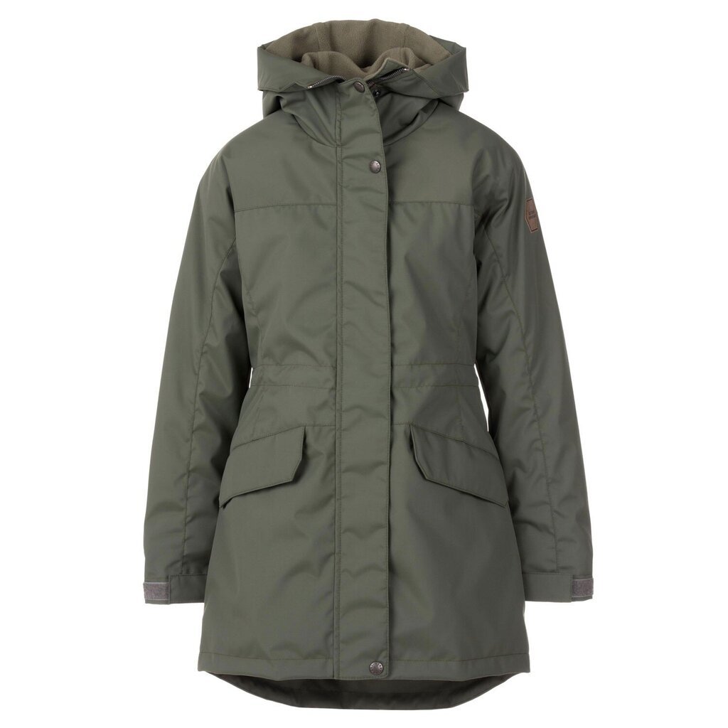 Lenne lasten parka 45g Piia 24266*330, oliivi 4741593527678 hinta ja tiedot | Tyttöjen takit | hobbyhall.fi