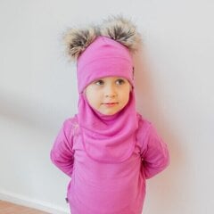 Lenne lasten Kiki hattu-kypärä 24592*182, vaaleanpunainen 4741593622939 hinta ja tiedot | Tyttöjen hatut, huivit ja käsineet | hobbyhall.fi