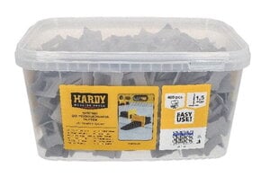 Segtukai išlyginimo sistemai Hardy 1,5 mm, 400 vnt hinta ja tiedot | Hardy Työkalut | hobbyhall.fi