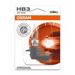 Osram Original Line HB3 auton polttimo, 1 kpl hinta ja tiedot | Polttimot | hobbyhall.fi