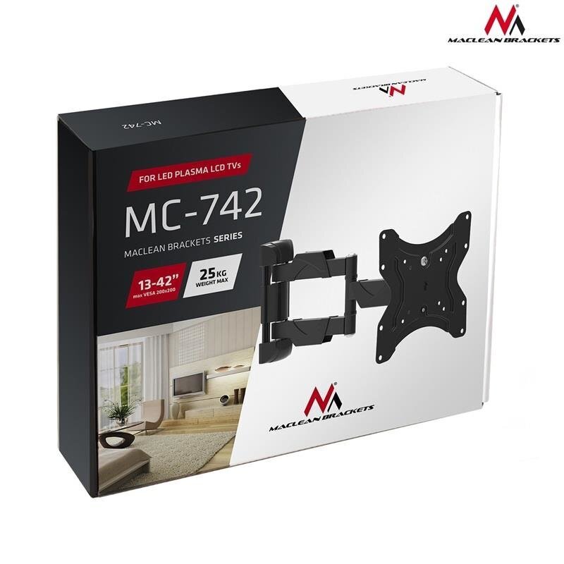 Maclean MC-742,13-42 '' hinta ja tiedot | Näyttötelineet | hobbyhall.fi