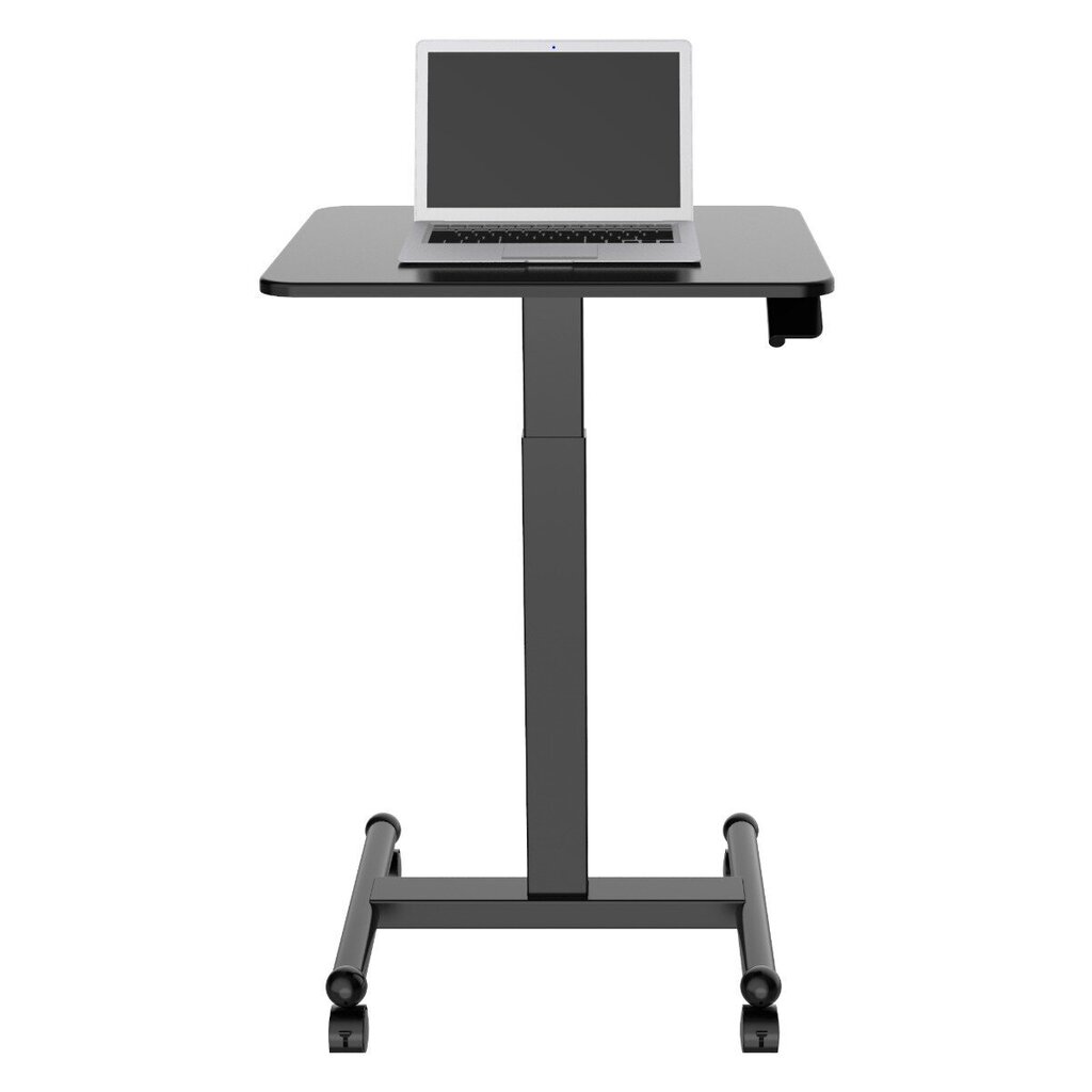 Lykke säädettävä pöytä L100, 60 x 52cm, musta hinta ja tiedot | Tietokonepöydät ja työpöydät | hobbyhall.fi