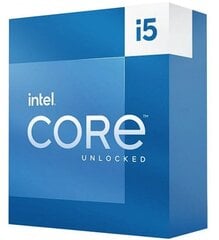 Intel CPU Desktop Core i5-14600KF (up to 5.30 GHz, 24MB, LGA1700) box hinta ja tiedot | Intel Tietokoneet ja pelaaminen | hobbyhall.fi