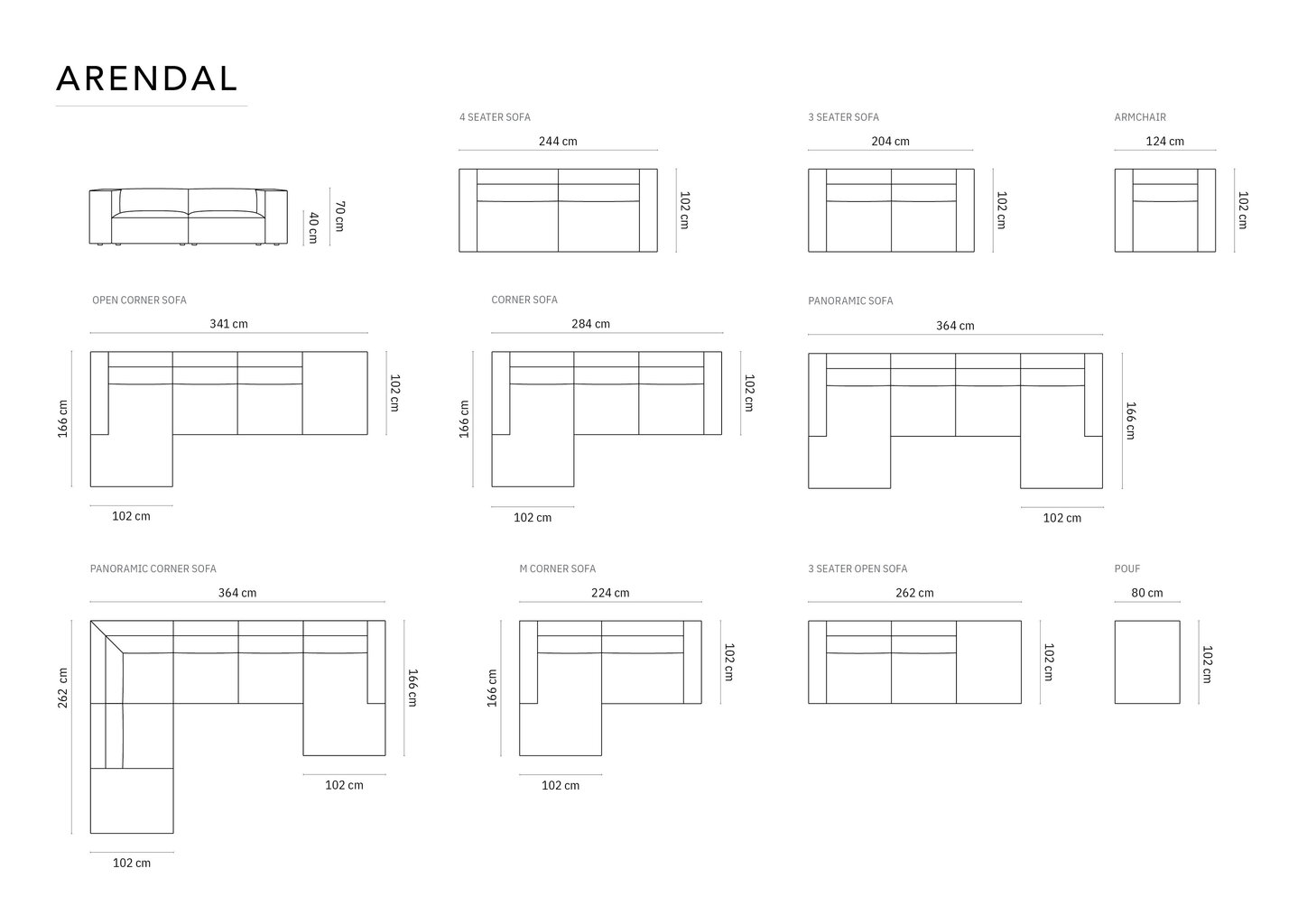 Pehmeä kulmasohva Cosmopolitan Design Arendal, beige hinta ja tiedot | Kulmasohvat ja divaanisohvat | hobbyhall.fi