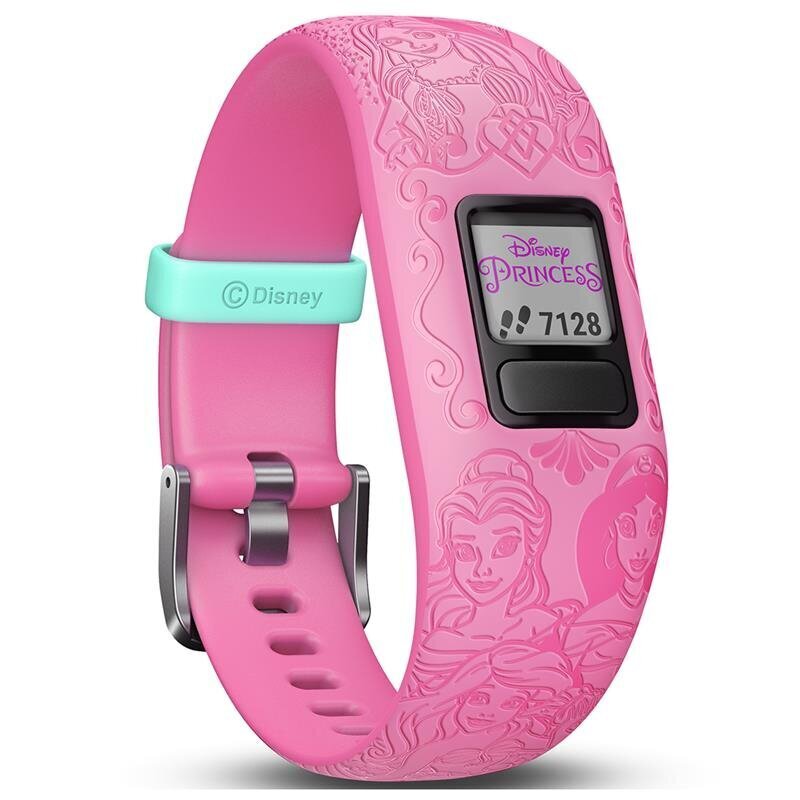 Garmin vívofit® jr. 2 lasten aktiivisuusranneke - Disney Princess, 010-01909-14 hinta ja tiedot | Aktiivisuusrannekkeet | hobbyhall.fi