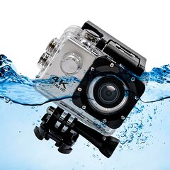 React Action-kamera Brave 800 v2, hopea hinta ja tiedot | Ei ole määritelty Videokamerat ja tarvikkeet | hobbyhall.fi