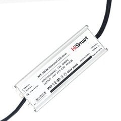 Virtalähde 24V, 6.3A, 150W, PFC, IP67 hinta ja tiedot | Virtalähteet | hobbyhall.fi